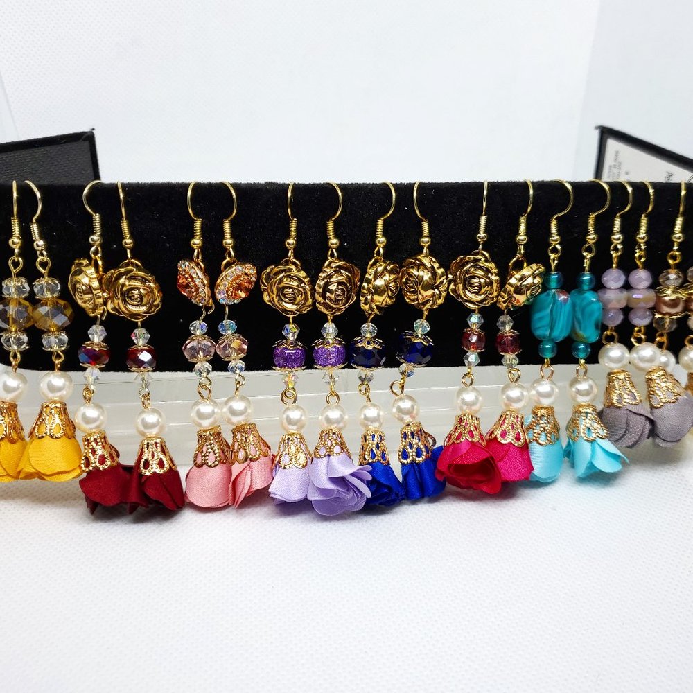 Buttons Earrings 2x$10!